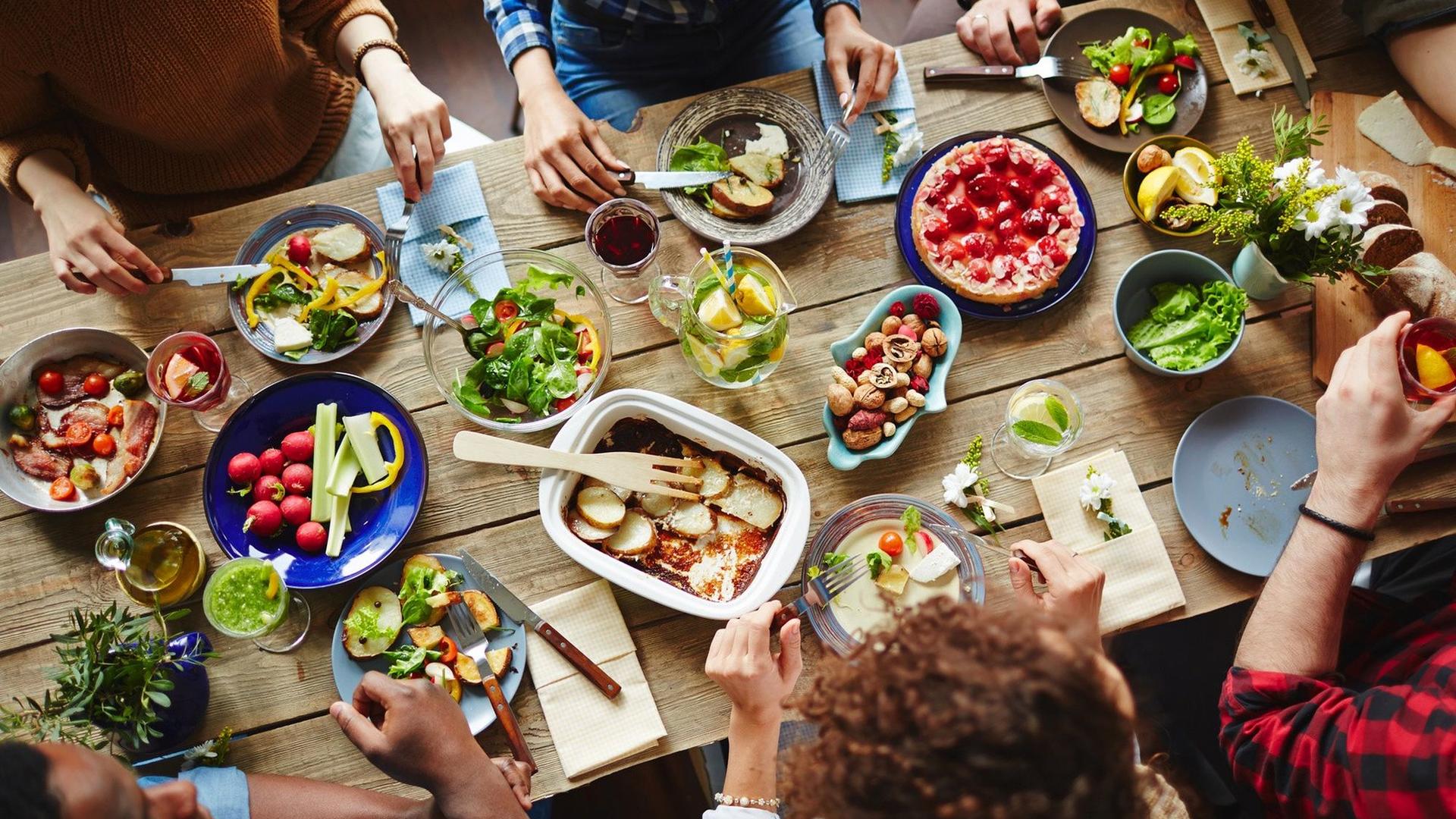 repas entre amis