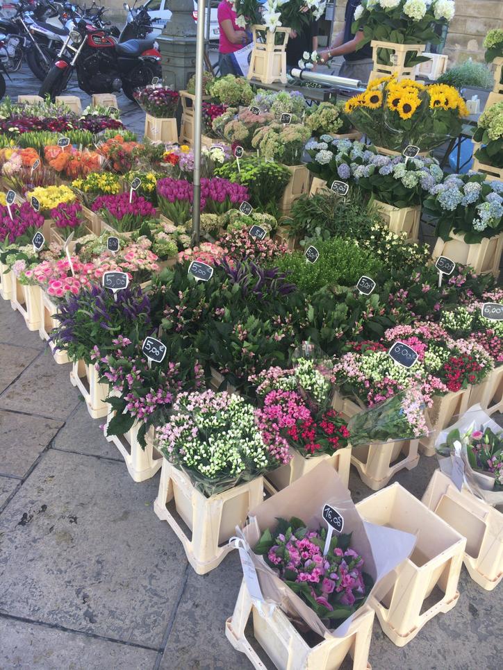 Marché au fleur