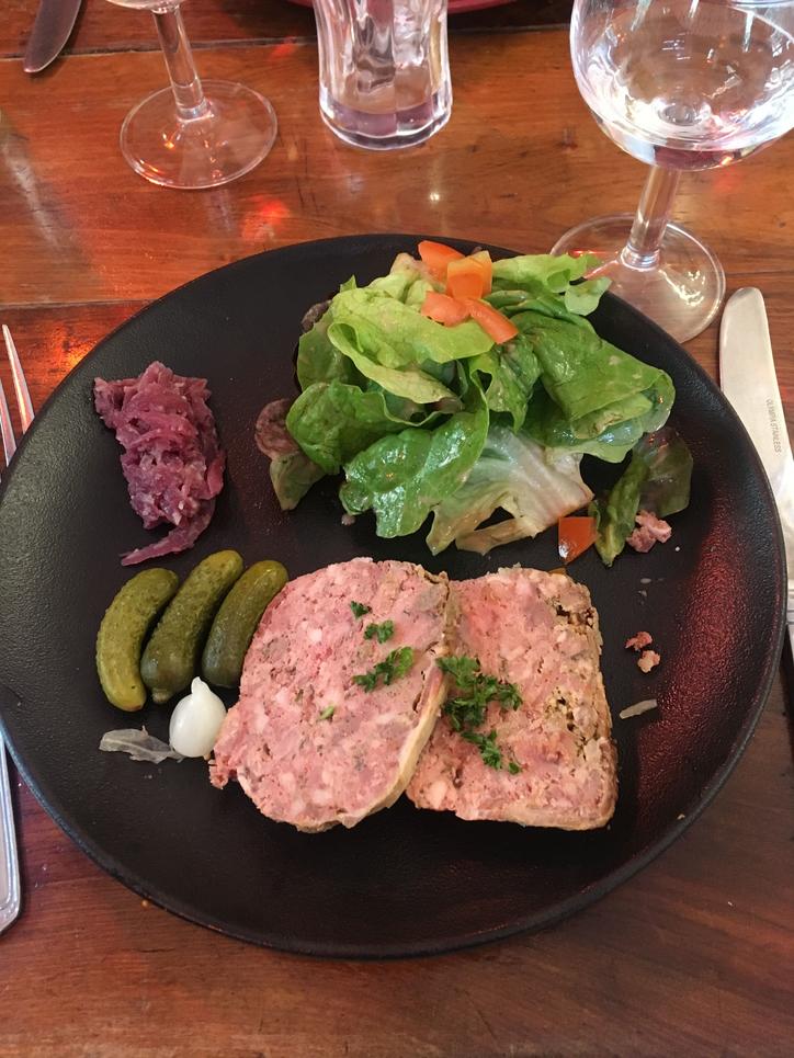 Plat de pâté